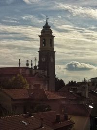 View of bell tower against sky