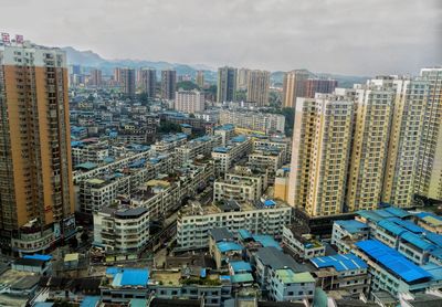 Aerial view of cityscape