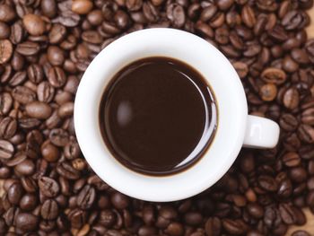 Close-up of coffee cup