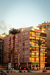 Buildings in city