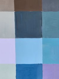 Full frame shot of blue wall