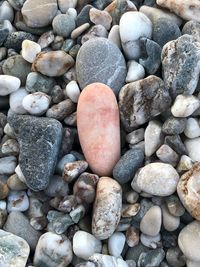 Full frame shot of stones