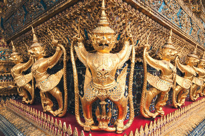 Low angle view of temple