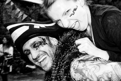 Portrait of young woman