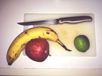 Close-up of fruit on table