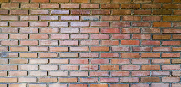 Full frame shot of brick wall