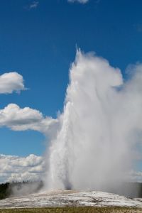 Panoramic view of clouds over sea