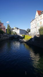 Buildings in distance with waterfront