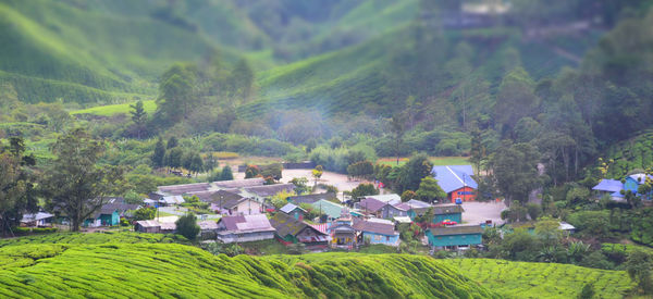 Panoramic shot of townscape