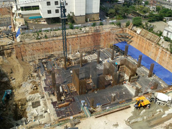 View of buildings in city