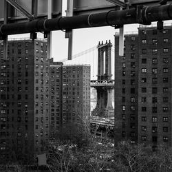 View of buildings in city