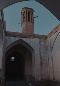 Low angle view of historical building against sky