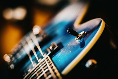 Close-up of guitar