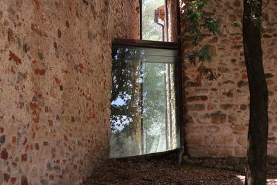 Window of old building