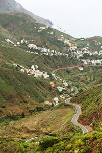 Scenic view of mountains