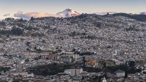 Aerial view of a city