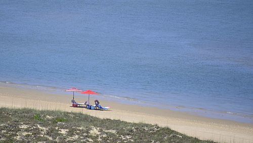 People on beach