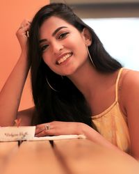 Portrait of a smiling young woman