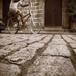 Bicycle on street