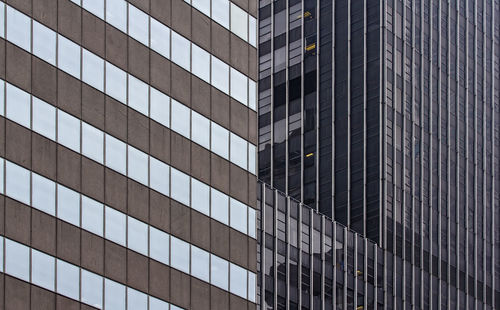 Low angle view of glass building
