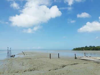 Low tide view