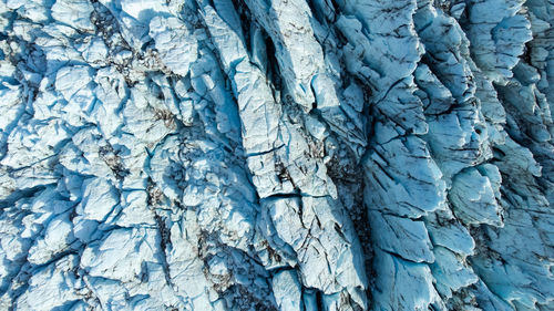 Full frame shot of rock formations