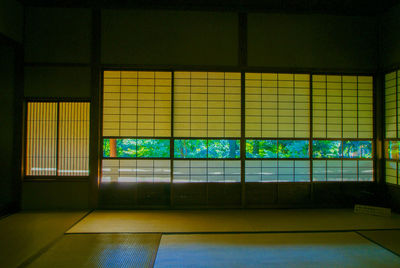 Interior of building