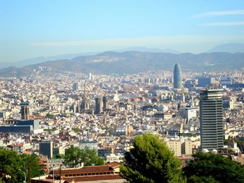 Aerial view of cityscape