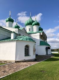 Exterior of building against sky