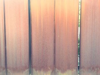 Full frame shot of corrugated iron