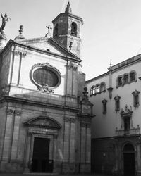 Low angle view of church