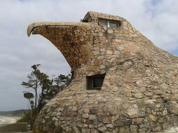 Low angle view of historical building