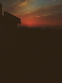 Scenic view of sunset