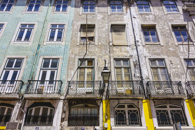 Low angle view of residential building