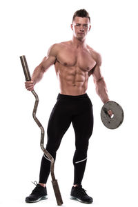 muscular build