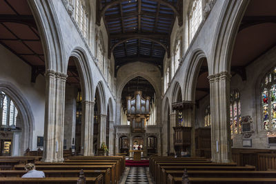 Interior of cathedral