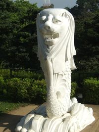 Close-up of statue