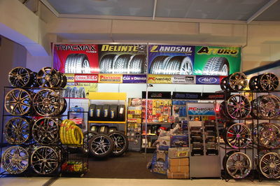 Graffiti on display at store