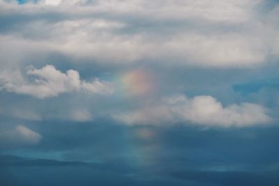 Low angle view of clouds in sky