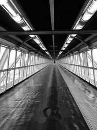 View of elevated walkway