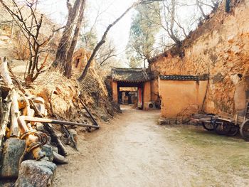 View of old building