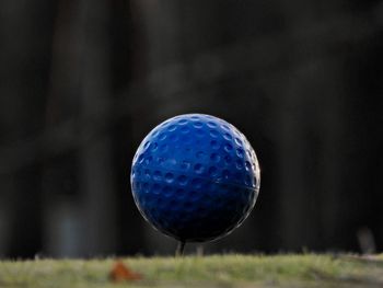 Close-up of ball on table