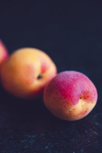 Close-up of apple on table