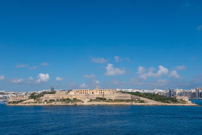 Valletta, malta, 5 may 2023. fort manoel is a fortification that stands in malta on manoel island