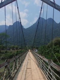 Bridge against sky