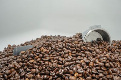 Close-up of coffee beans