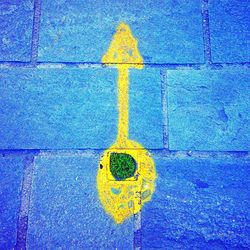 Full frame shot of colorful painted wall