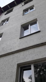 Low angle view of building against sky