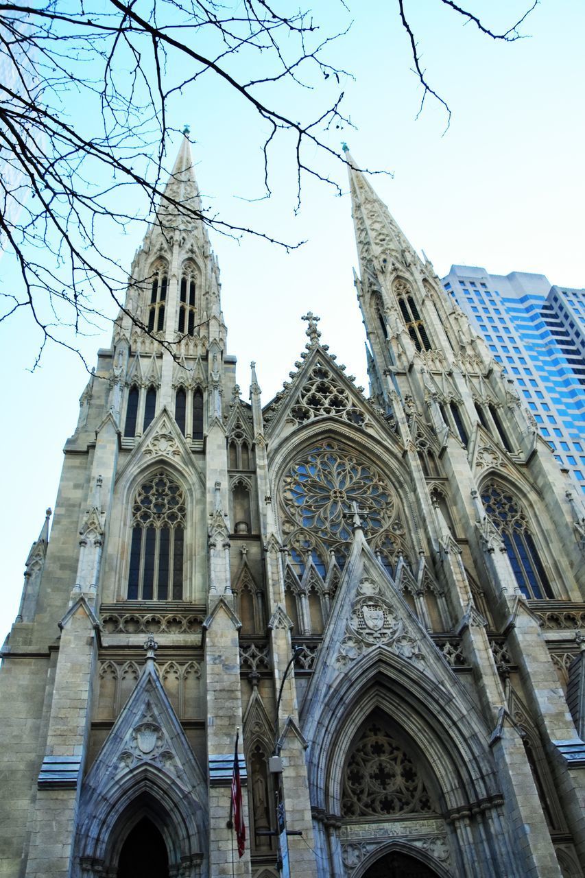 LOW ANGLE VIEW OF BUILDING