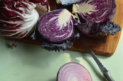 Detail shot of cabbage